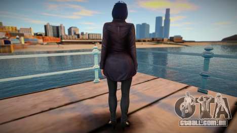 DOA Girl in Black Dress para GTA San Andreas