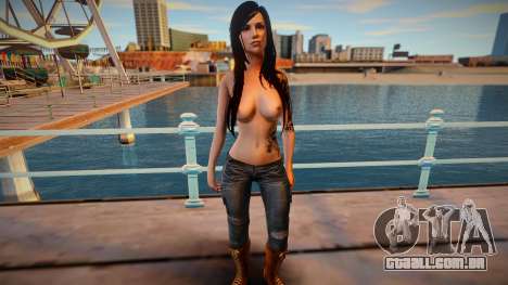 Skyrim Monki Adventurer - Topless 3 para GTA San Andreas