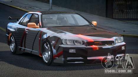 Nissan Skyline SP R34 S5 para GTA 4