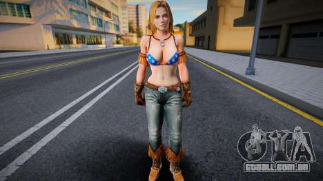 Dead Or Alive 5 - Tina Armstrong (Costume 1) 6 para GTA San Andreas