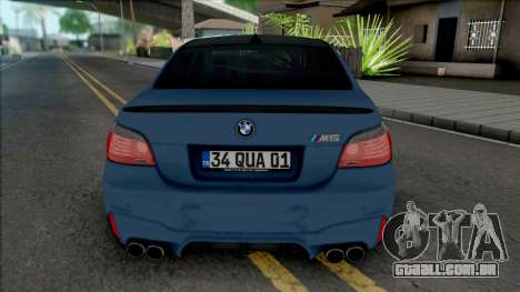 BMW M5 E60 Quantum Works para GTA San Andreas