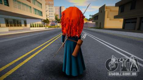 Merida from Brave 1 para GTA San Andreas