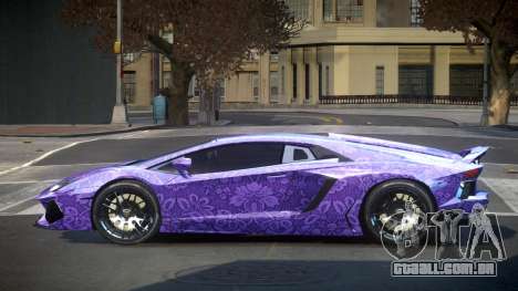 Lamborghini Aventador PSI Qz S3 para GTA 4