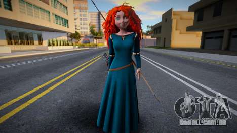 Merida from Brave 1 para GTA San Andreas