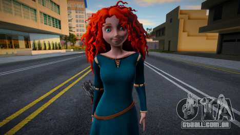 Merida from Brave 2 para GTA San Andreas