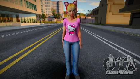 Lucky Chloe Kawai Custom - Hello Kitty para GTA San Andreas