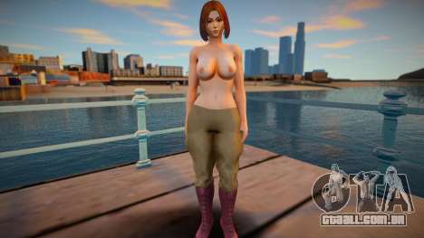 Leona 4 - Topless para GTA San Andreas