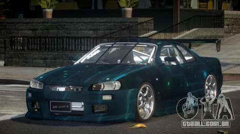 Nissan Skyline R34 SP Tuning PJ9 para GTA 4