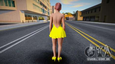 Honoka Dress (good skin) para GTA San Andreas