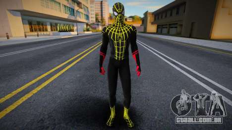 Black And Gold Suit Spiderman: No Way Home para GTA San Andreas