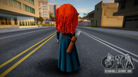 Merida from Brave 2 para GTA San Andreas