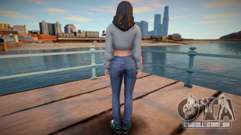 Nanami Fashion Casual DLC Los Santos Tuners 1 para GTA San Andreas