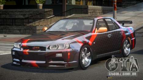 Nissan Skyline SP R34 S5 para GTA 4