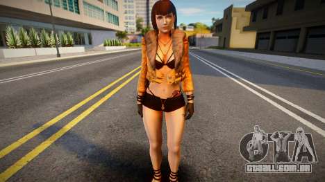 Tekken 7 Anna Williams Python Costume 1 para GTA San Andreas
