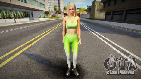 Helena Diva Fitness para GTA San Andreas