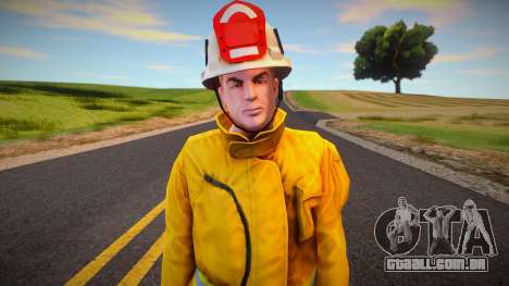 Fire brigade worker para GTA San Andreas