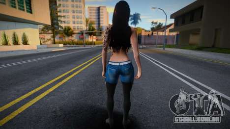 Monki Sexy Boots Bra para GTA San Andreas