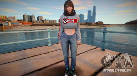 Nanami Fashion Casual DLC Los Santos Tuners 1 para GTA San Andreas