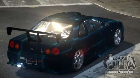 Nissan Skyline R34 SP Tuning PJ9 para GTA 4