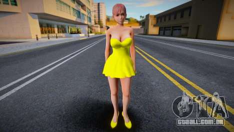 Honoka Dress (good skin) para GTA San Andreas