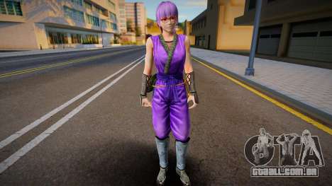 Dead Or Alive 5 - Ayane (Costume 2) 7 para GTA San Andreas