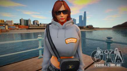 Katarina Alves Casual V1 DLC Los Santos Tuners 3 para GTA San Andreas