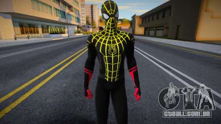 Black And Gold Suit Spiderman: No Way Home para GTA San Andreas