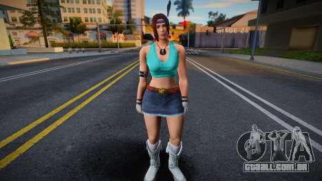 Julia Chang Classic Costume Version B para GTA San Andreas