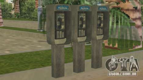 High Quality Payphones para GTA Vice City