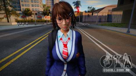 DOAXVV Tsukushi - Autumn School Wear 2 para GTA San Andreas