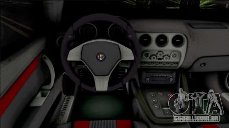 Alfa Romeo 8C Competizione 2007 SA Style para GTA San Andreas