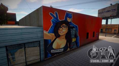 Mura De Mia Khalifa para GTA San Andreas