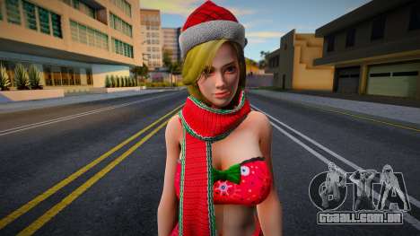 Tina Armstrong Berry Burberry Christmas 2 para GTA San Andreas