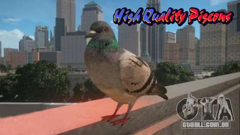 High Quality Pigeons para GTA 4