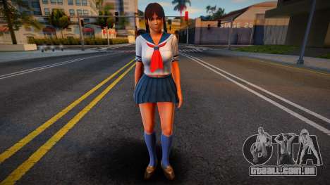 DOA Ayame Summer School Uniform Suit (normal) para GTA San Andreas