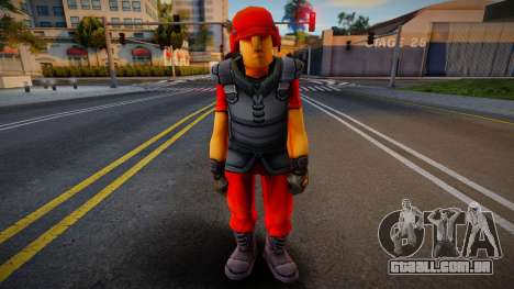 Toon Soldiers (Red) para GTA San Andreas