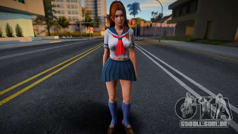 Taki Summer School Uniform Suit (normal) para GTA San Andreas