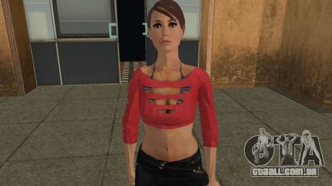 NFS Girl - Krystal para GTA Vice City