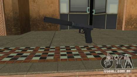 Glock 17 Silenced para GTA Vice City