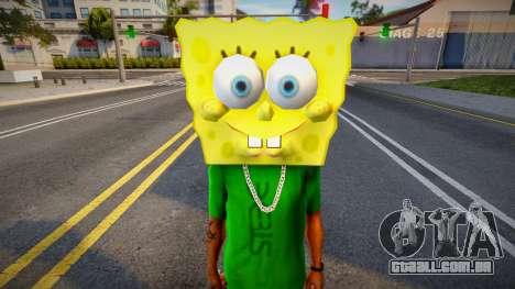 Spongebob Mask para GTA San Andreas