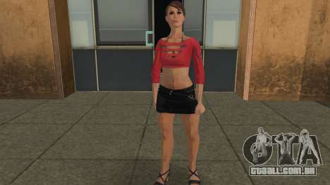 NFS Girl - Krystal para GTA Vice City