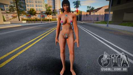 Lisa Tropical Clothing para GTA San Andreas