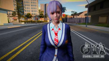 DOAXVV Fiona - Autumn School Wear 1 para GTA San Andreas