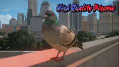 High Quality Pigeons para GTA 4