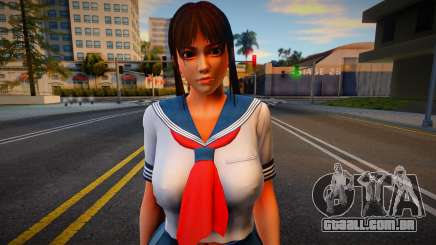 DOA Ayame Summer School Uniform Suit (normal) para GTA San Andreas