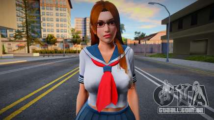 Taki Summer School Uniform Suit para GTA San Andreas
