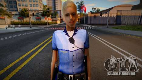 Politia Romana - girl 1 para GTA San Andreas