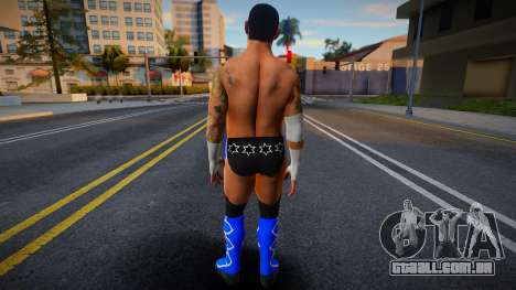 CM Punk blue suit para GTA San Andreas