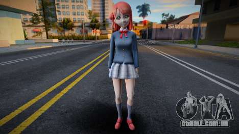 Love Live skin 57 para GTA San Andreas