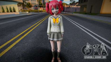 Love Live skin 14 para GTA San Andreas